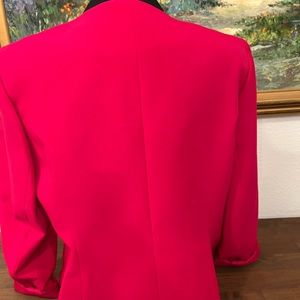 Jones Studio Separates Blazer 20W Mustard Yellow Jacket Plus Size Top